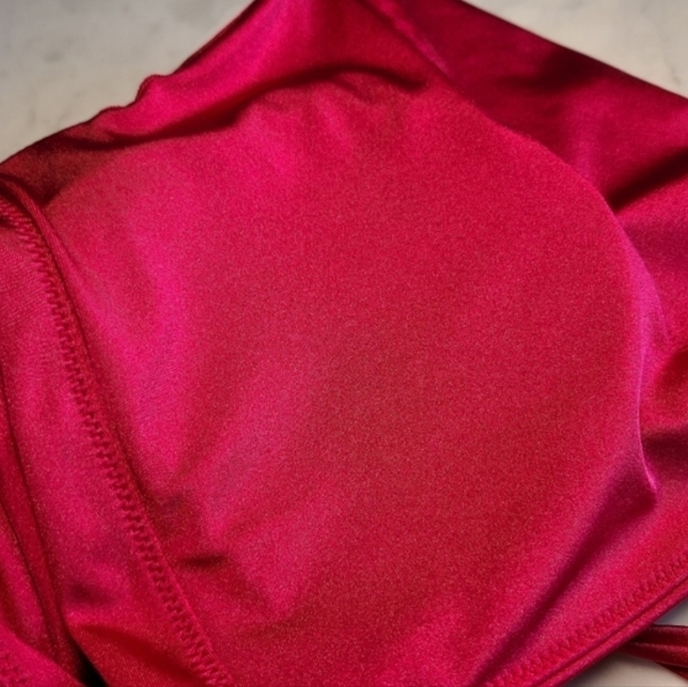 ANDREA IYAMAH Roba One-Piece Swimsuit, Size Large, Ruby, NWT - Picture 13 of 16